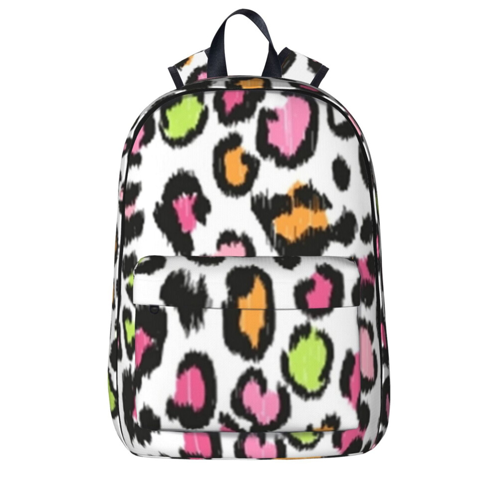 Colorful Pattern Laptop Backpack Travel Hiking Bag 900881733540