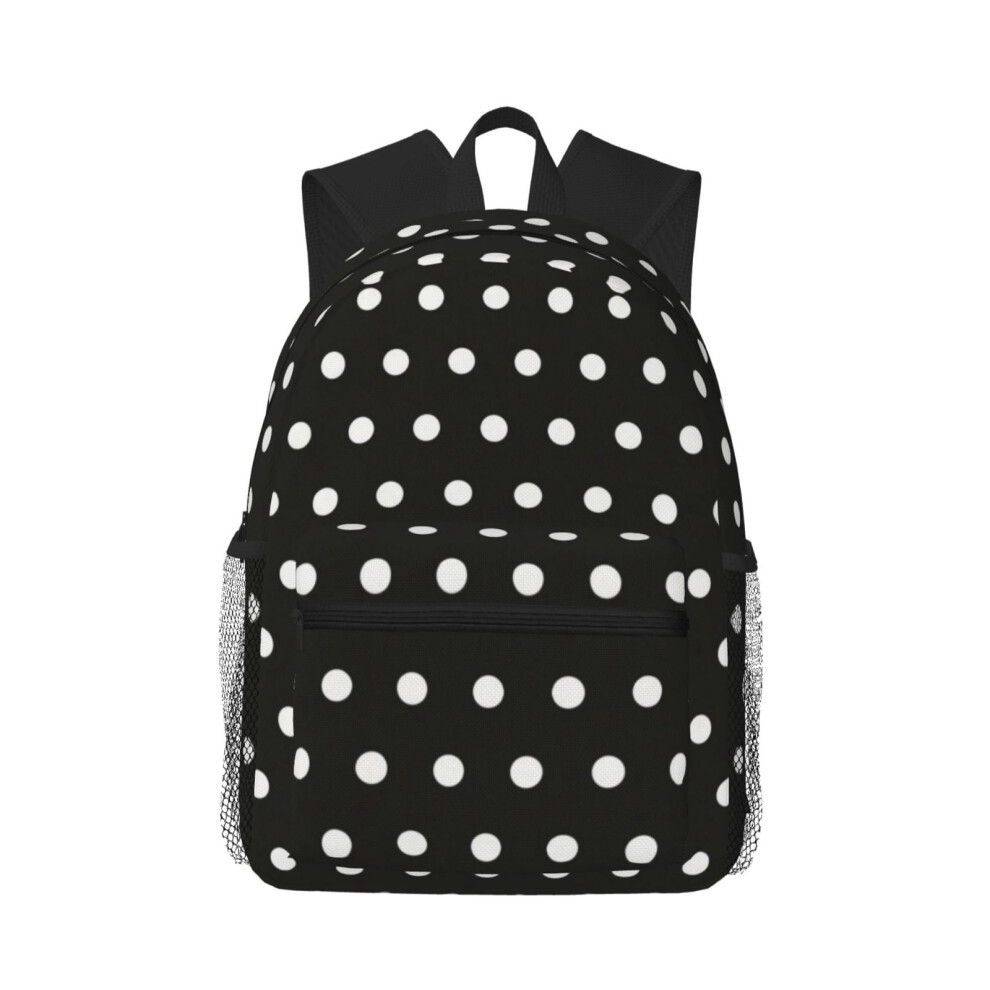 Polka Dot Backpack Laptop Travel Bag 3 Pack 900881733908