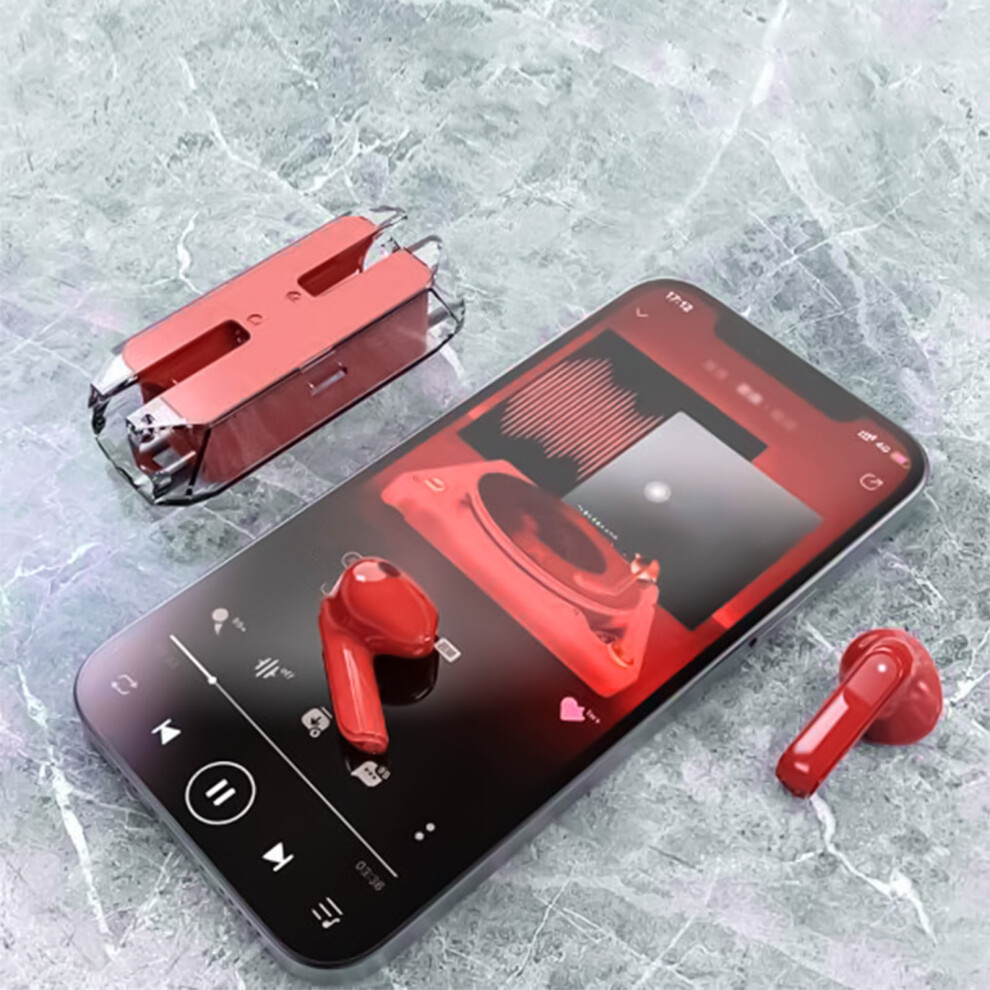 Avtoify Bluetooth Earphones Transparent Display With 900881735407
