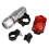 LOOPSUN LED bicycle front and rear light set 5-pack 3