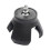Golf Ball Picker Rubber Tip Zinc Alloy Black 4