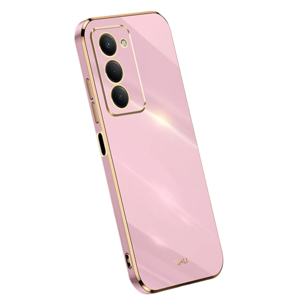 (Purple) Xinli For Xiaomi Redmi 15 4G (Eu) (171Mm) Case Tpu Phone Cover With Electroplating Frame Purple 6914294316829