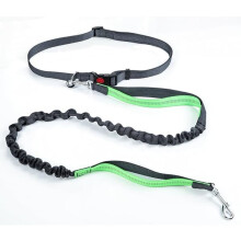 Dog Leash with Adjustable Waist Belt for Running