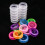 AUsagg contact lens case double compartment 1 pair 7