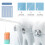Mini wireless water flosser IPX7 3 modes portable 8