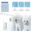 Mini wireless water flosser IPX7 3 modes portable 7
