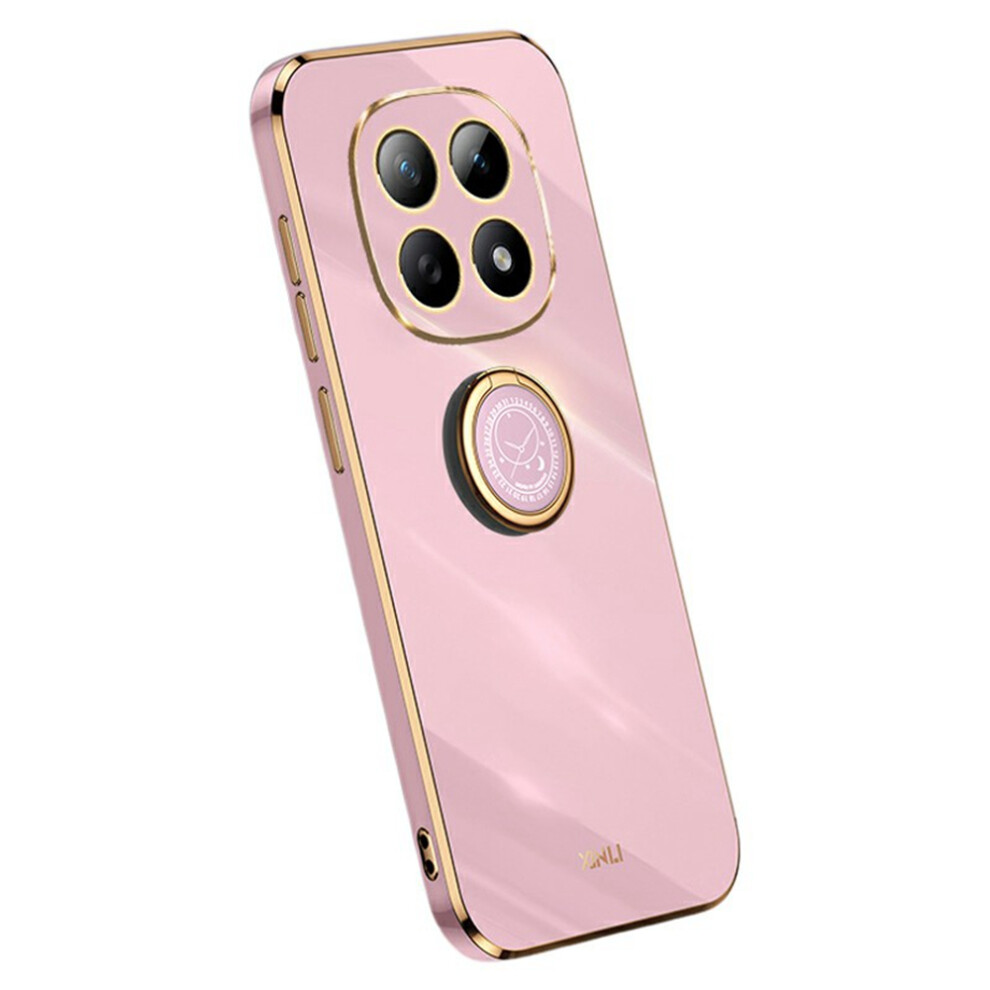 (Purple) Xinli For Xiaomi Poco M8 5G / Redmi Note 15 5G (Global) Case Ring Kickstand Electroplating Tpu Phone Cover Purple 6914299383512