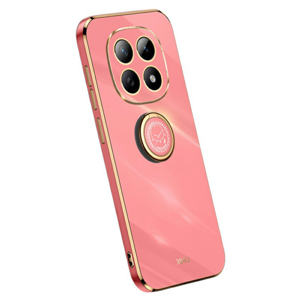 (Red) Xinli For Xiaomi Poco M8 5G / Mi Note 15 5G (Global) Case Ring Kickstand Electroplating Tpu Phone Cover Red 6914293975904