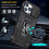 Compatível com iPhone 15 Pro Max - Capa CamShield / Suporte de Anel de Proteção da Câmera Preto 6