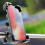 Motorcycle Phone Mount Shockproof Rotatable Metal Frame 2