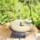 Solar fountain with 4 sprinkler nozzles 4