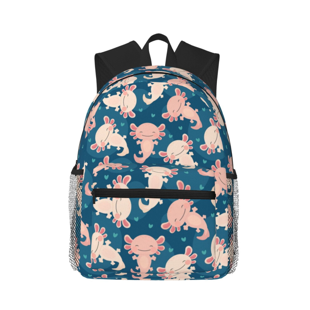Axolotl Kawaii Backpack Laptop Travel Bag 20L 900881749824