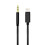 Kabel Lightning na 3,5mm AUX audio do auta pro iPhone, černý 1