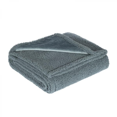 Waterproof Blanket for Couples Gray 71x100 cm