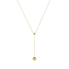 S925 Sterling Silver Pearl Necklace Women Luxury 1 Piece