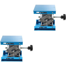 Lifting Table Aluminum Laboratory Scissor Lift 2 pcs