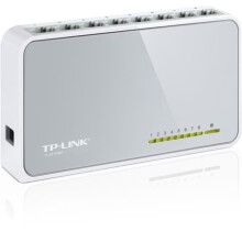 TP-LINK 网络交换机 TL-SF1008D 8端口