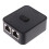 CDQ 2-port gigabit network switch RJ45 CAT5/6 black 1