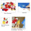 Felt Christmas Tree Set for Kids 3ft with Ornaments 5