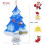 Felt Christmas Tree Set for Kids 3ft with Ornaments 6