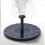 Solar Water Fountain Black 16 cm 5