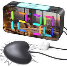 Alarm Clock for Heavy Sleepers Digital with Night Light USB