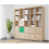 KALLAX 25-Cube Bookcase with 10 Inserts 182x182cm 1