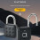 Cadenas étanche à empreinte digitale et à code pour chambre étudiante, armoire, maison - Option empreinte digitale ou code 4