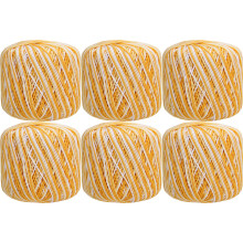 Threadart cotton crochet thread size 3 variegated sunburst
