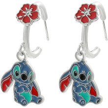 Stitch Earrings for Women and Girls - Ohana Family Jewelry