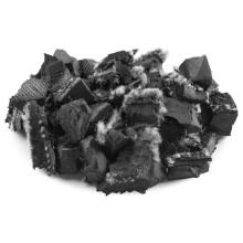 Rubber Mulch Nuggets Natural Black 1000 LBS 39 CU FT