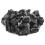 Rubber Mulch Nuggets Natural Black 1000 LBS 39 CU FT 1