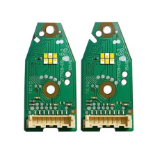 1 Coppia di Schede PCB per Luci Diurne A LED Anteriori per 2019-2024, Indicatori di Direzione, Luce Bianca.