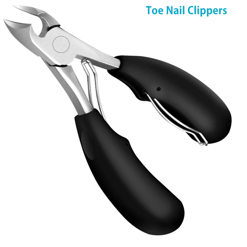 Ghojet Wide Jaw Nail Clippers Stainless Steel 2 Pcs