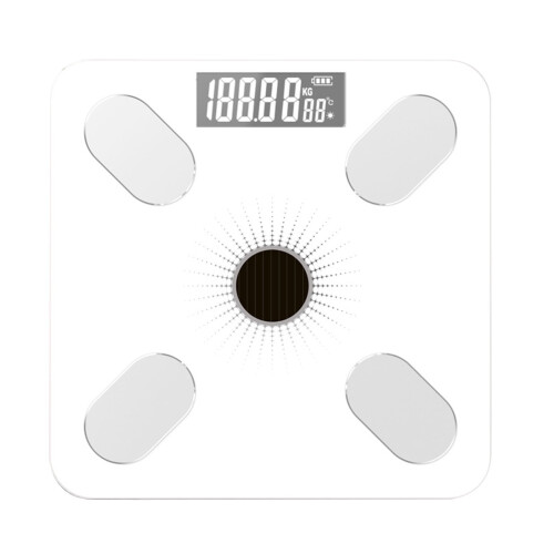 Digital Bathroom Scale Solar Powered Smart Body Composition