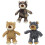 Bear Chew Toy for Dogs Blue Durable Breathable 1