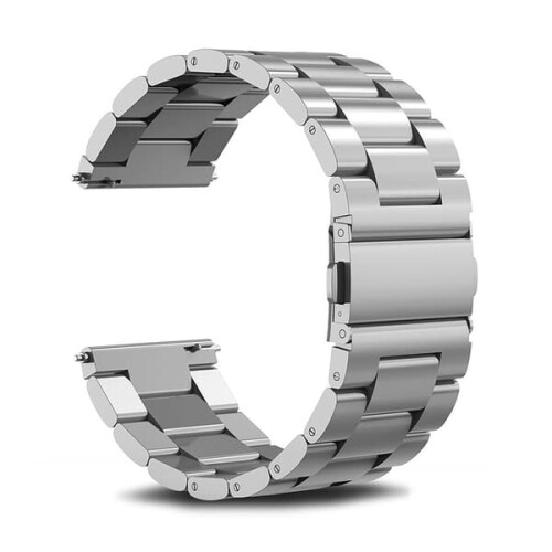Seiko watch strap stainless steel silver 24mm