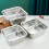 Stackable Square Sink Basin Space-Saving Smooth Edge 1 Pack 7