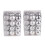 Staron silver Christmas ornaments 30mm 48 pcs 1