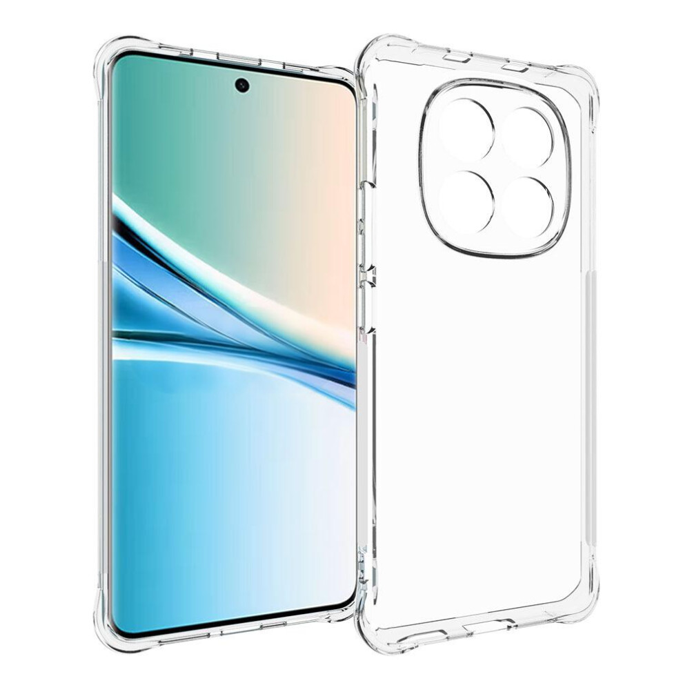 (Transparent) Wanlonfeng For Xiaomi Poco M8 5G / Redmi Note 15 5G (Global) Clear Tpu Case Tm Series 2.0Mm Phone Back Cover 6914293654977
