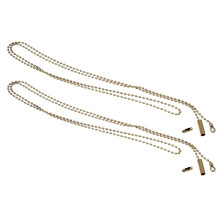 Ceiling Fan Pull Chain Extension Bronze Beaded Cord Set