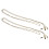 Ceiling Fan Pull Chain Extension Bronze Beaded Cord Set 1
