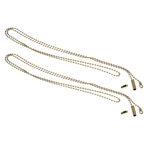 Ceiling Fan Pull Chain Extension Bronze Beaded Cord Set