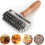 Ampseven stainless steel dough cutter for pie grid 1