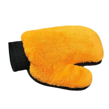 Cleaning Gloves Bear Paw Thumb Double-Sided Coral