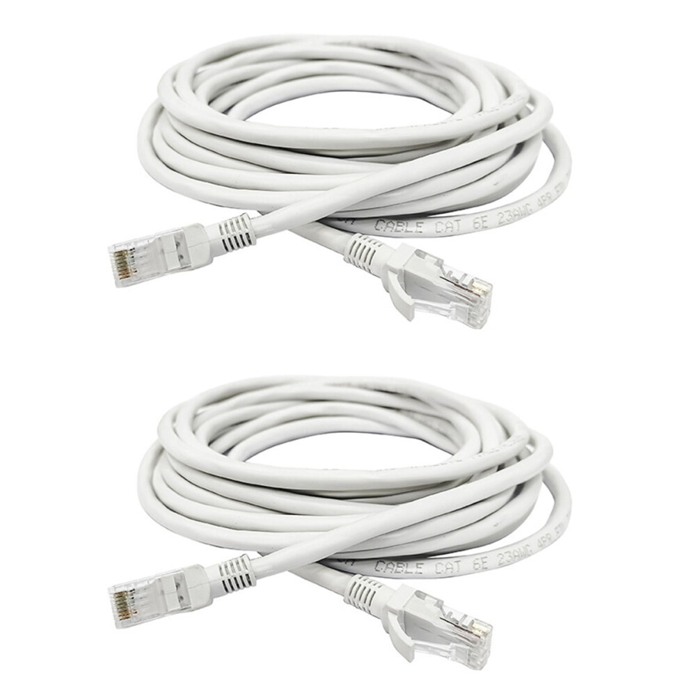CAT6 Ethernet Cable White 10m 2 pcs-image-OPC-PW5MNQB-NEW
