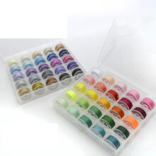 Polyester sewing thread multicolor set 50 pieces