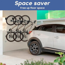 Swivel Bike Rack Wall Mounted Vertical Bicycle Storage 1