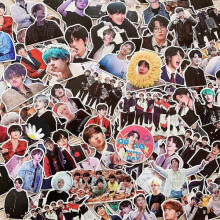 BTS stickers waterproof 106 pcs mixed pack