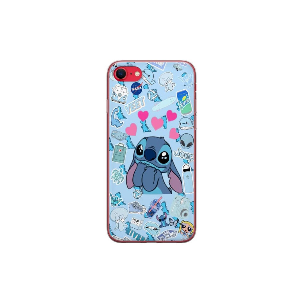 Iphone 7 Transparent Case With Stitch Design 962125253900